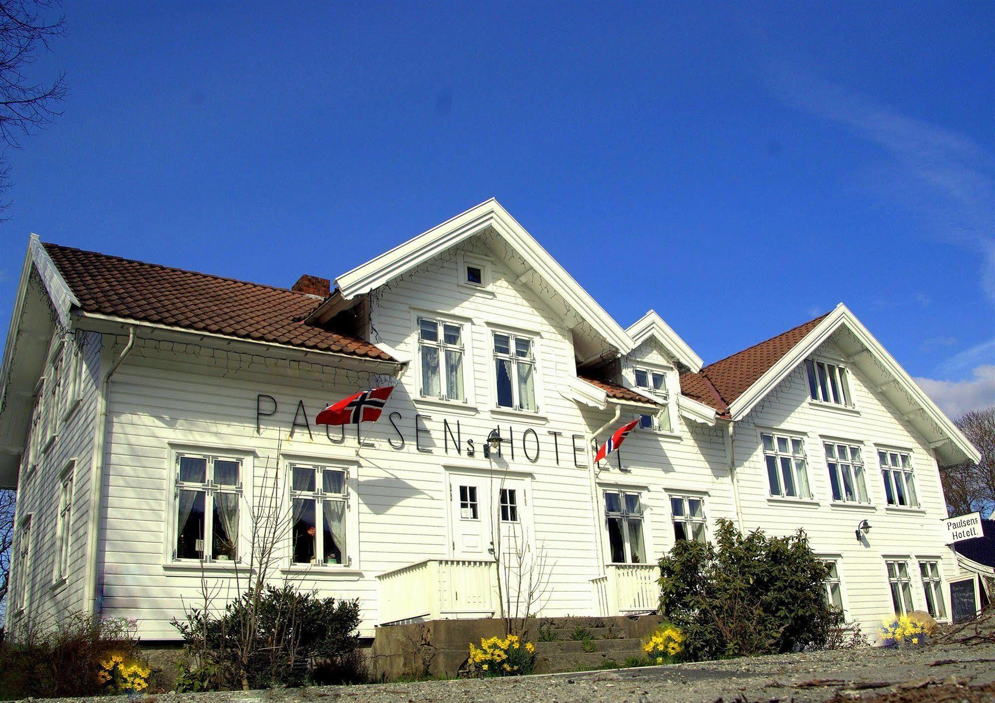 Paulsens Hotel Lyngdal Esterno foto