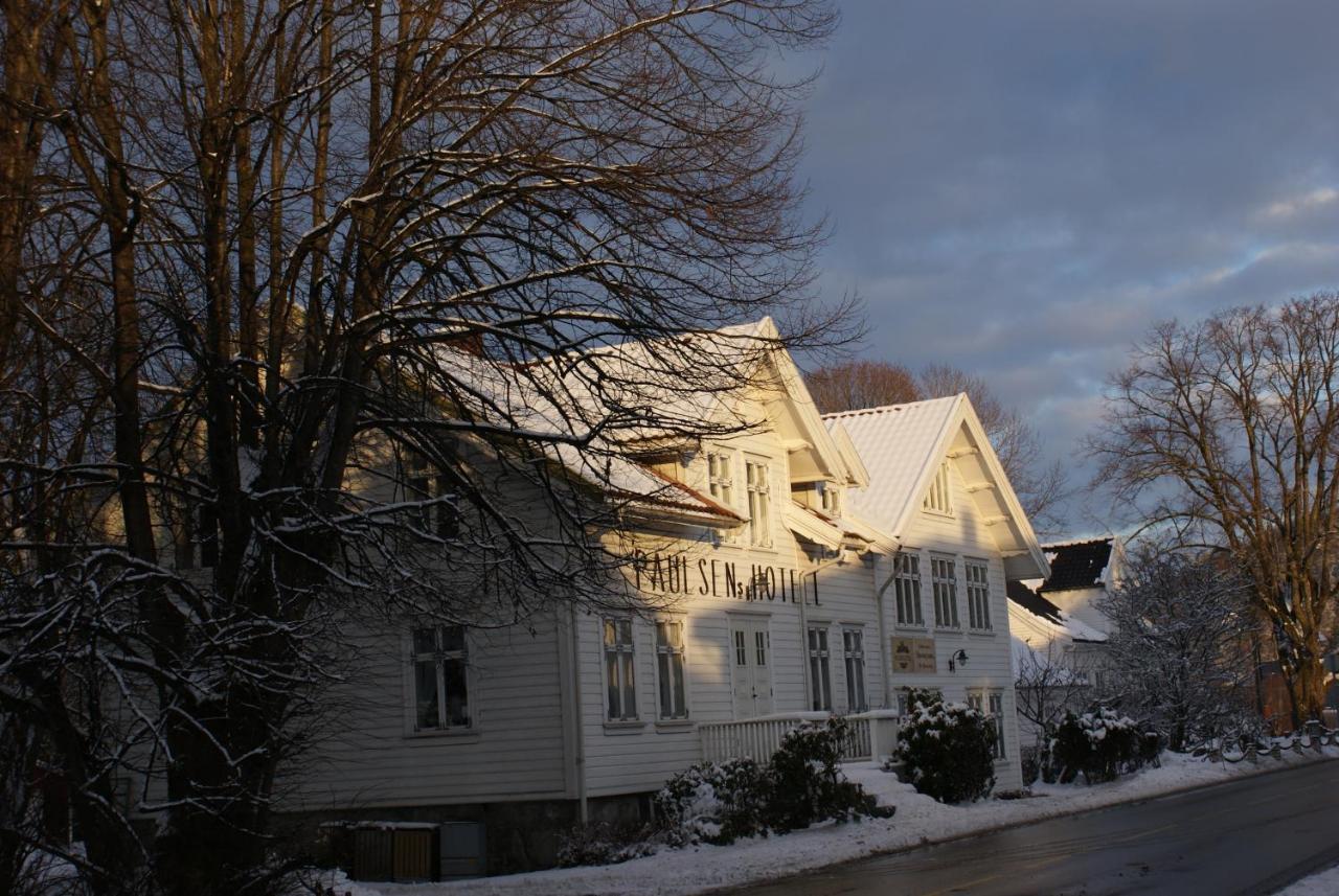 Paulsens Hotel Lyngdal Esterno foto